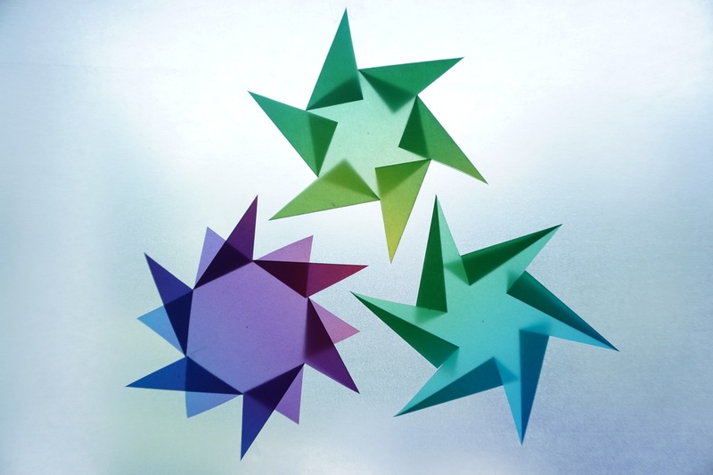 Ein Stern in vier Varianten